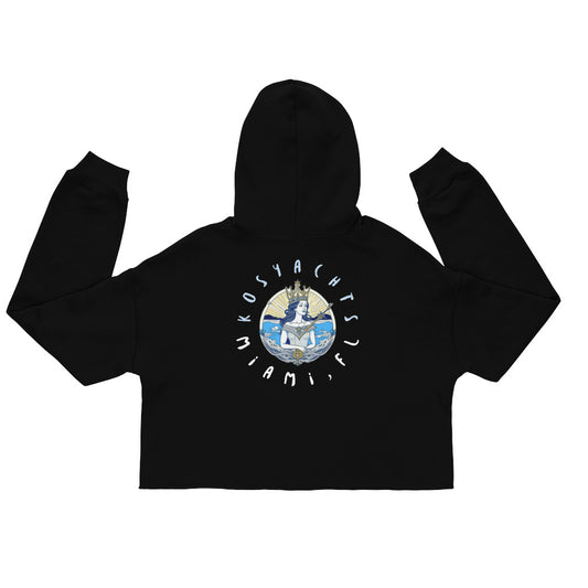 Queen of the Sea Crop Hoodie