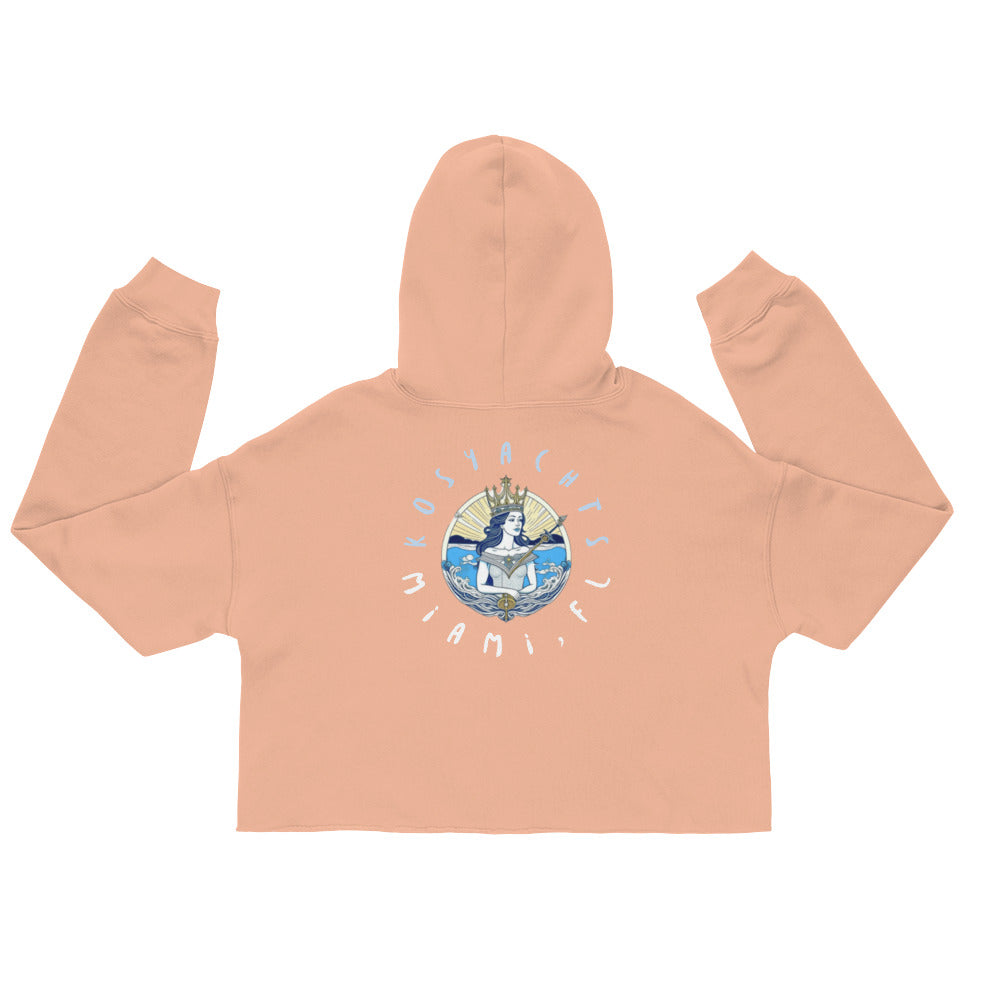 Queen of the Sea Crop Hoodie